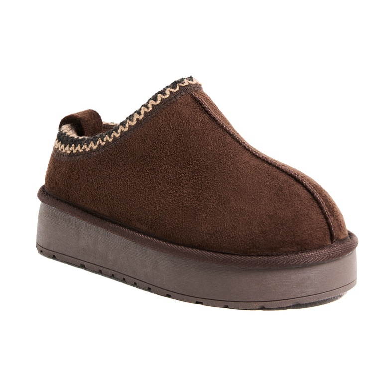 Chunky Boots "Tea Platform" Brown